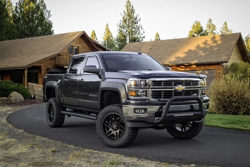 Lund 11-17 Chevy Silverado 2500 Bull Bar w/Light & Wiring - Black - Additional View 5