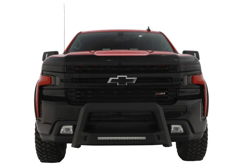 Lund 11-17 Chevy Silverado 2500 Revolution Bull Bar - Black - Main Product View