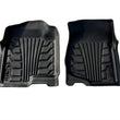 Load image into Gallery viewer, Lund 15-17 Chevy Silverado 2500 Crew Cab Catch-It Floormat Front Floor Liner - Black (2 Pc.) - Main Product View