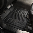 Load image into Gallery viewer, Lund 15-17 Chevy Silverado 2500 Crew Cab Catch-It Floormat Front Floor Liner - Black (2 Pc.) - Installation View