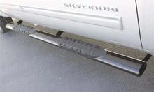 Load image into Gallery viewer, Lund 15-18 Ford F-150 SuperCab 5in. Oval Straight SS Nerf Bars - Polished - Side View
