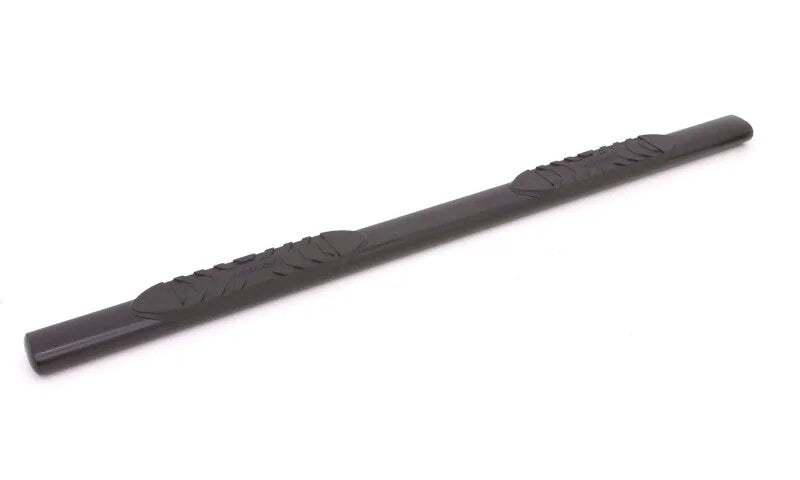 Lund 15-18 Ford F-150 SuperCab 5in. Oval Straight Steel Nerf Bars - Black - Installation View