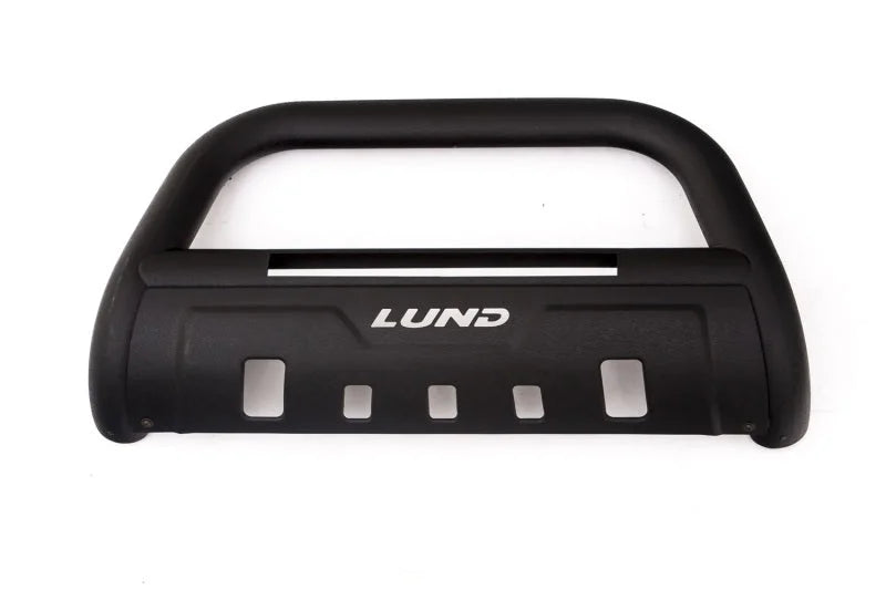 Lund 16-17 Nissan Titan XD Bull Bar w/Light & Wiring - Black - Side View