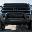 Load image into Gallery viewer, Lund 16-17 Toyota Tacoma Bull Bar w/Light &amp; Wiring - Black - Installation View