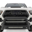 Load image into Gallery viewer, Lund 16-17 Toyota Tacoma Revolution Bull Bar - Black - Main Product View