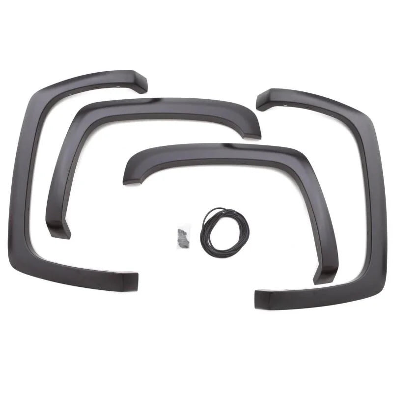Lund 16-17 Toyota Tacoma SX-Sport Style Textured Elite Series Fender Flares - Black (4 Pc.) - Side View