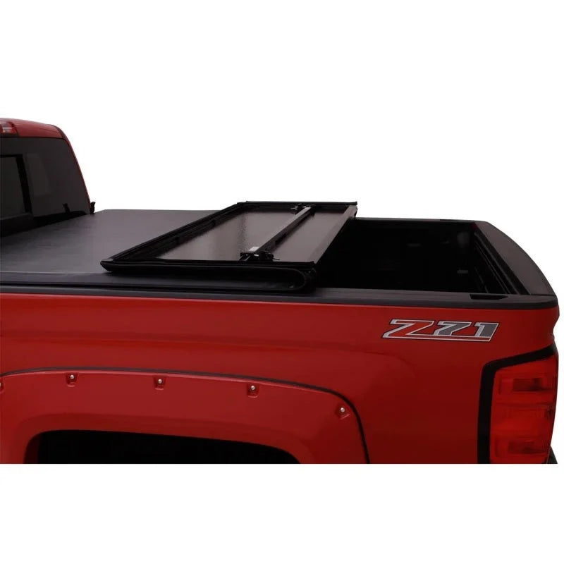 Lund 16-23 Toyota Tacoma (5ft. Bed) Hard Fold Tonneau Cover - Black - Additional View 9