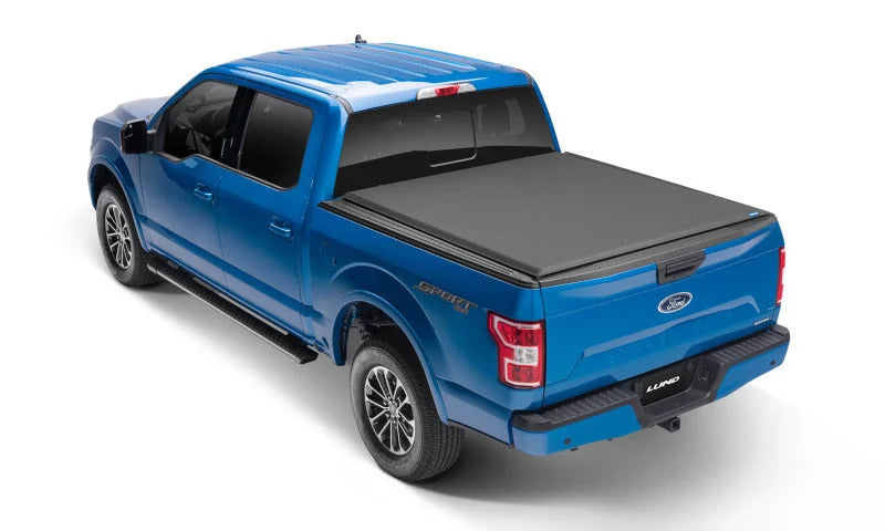 Lund 19-23 Ford Ranger (5ft Bed) Genesis Elite Roll Up Tonneau Cover - Black - Main Product View