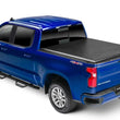 Load image into Gallery viewer, Lund 19-23 Ford Ranger (5ft Bed) Genesis Elite Roll Up Tonneau Cover - Black - Side View