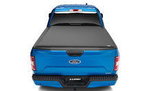 Load image into Gallery viewer, Lund 19-23 Ford Ranger (5ft Bed) Genesis Elite Roll Up Tonneau Cover - Black - Back View