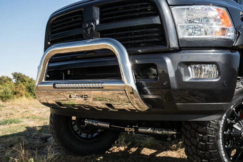 Lund 20- 21 GMC SIERRA 2500 HD BULL BAR W/ LIGHT & WIRING Stainless Steel - Additional View 5