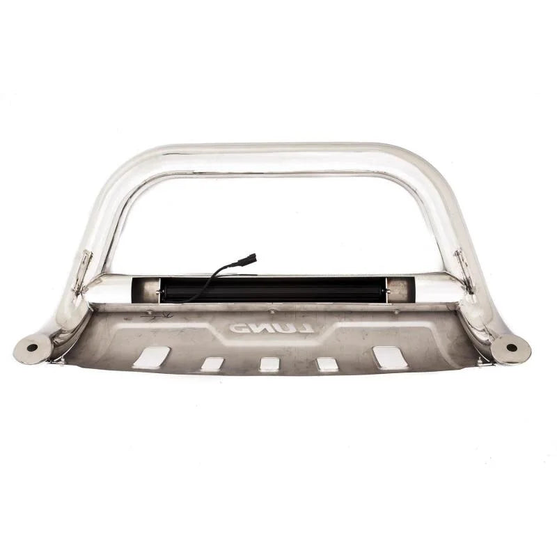 Lund 20- 21 GMC SIERRA 2500 HD BULL BAR W/ LIGHT & WIRING Stainless Steel - Additional View 6