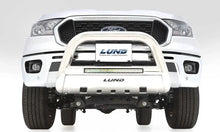 Load image into Gallery viewer, Lund 20-22 GM 2500HD/3500HD Bull Bar w/Light &amp; Wiring - 304 Stainless Steel - Side View