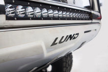 Load image into Gallery viewer, Lund 20-22 GM 2500HD/3500HD Bull Bar w/Light &amp; Wiring - 304 Stainless Steel - Back View