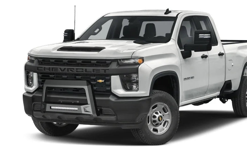Lund 20-22 GM Silverado Revolution Bull Bar - Back View