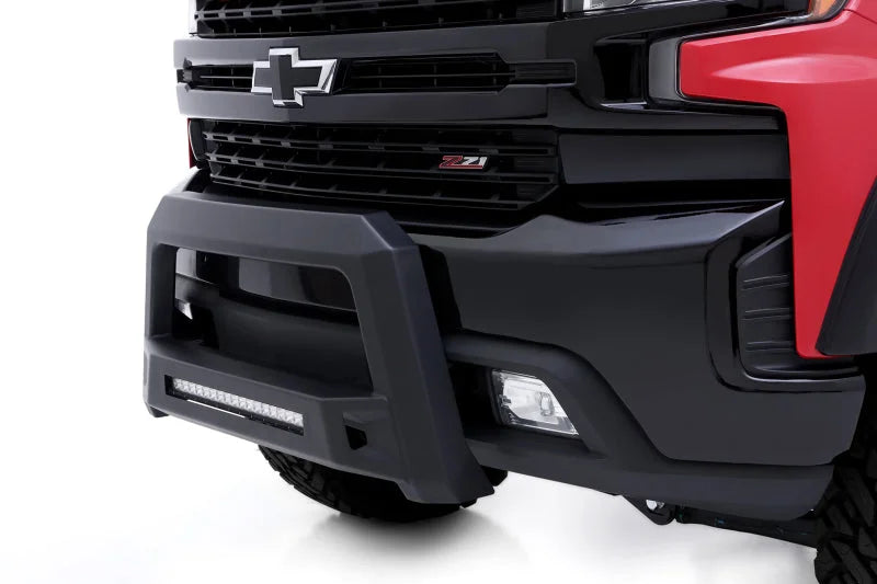 Lund 20-22 GM Silverado Revolution Bull Bar - Installation View