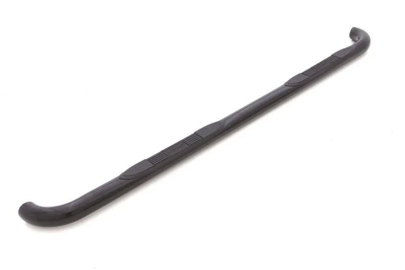 Lund 2009+ Dodge Ram 1500 Crew Cab 3in Round Bent Steel Nerf Bars - Black - Detail View