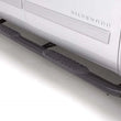Load image into Gallery viewer, Lund 2010+ Dodge Ram 2500/3500 Mega Cab 5in Oval Curved Steel Nerf Bars - Black - Back View