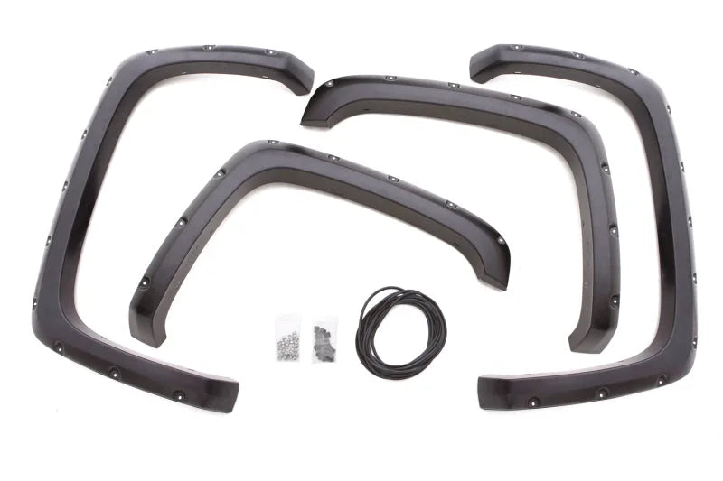 Lund 2017 Ford F-250 Super Duty RX-Rivet Textured Elite Series Fender Flares - Black (4 Pc.) - Additional View 7