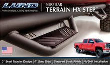 Load image into Gallery viewer, Lund 2019 Chevrolet Silverado 1500 Crew Cab Terrain HX Step Nerf Bars - Black - Additional View 7