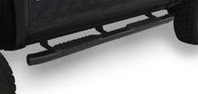 Load image into Gallery viewer, Lund 2019 Chevy Silverado 1500 Double Cab 5in Oval Curved Black SS Nerf Bars - Black - Additional View 5