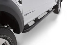 Load image into Gallery viewer, Lund 2019 Ford Ranger 3in. Round Bent Steel Nerf Bars - Polished - Back View