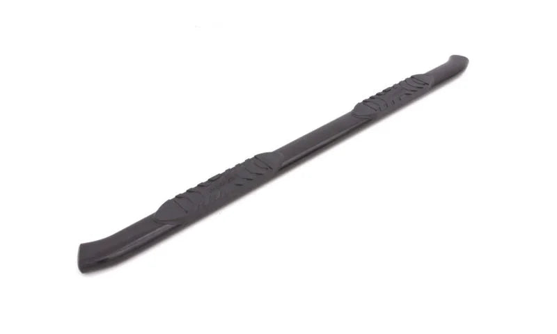 Lund 2019 Ford Ranger 5in. Oval Curved Steel Nerf Bars - Black - Installation View