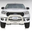 Load image into Gallery viewer, Lund 2019 Ford Ranger Bull Bar w/Light &amp; Wiring - Polished Stainless - Main Product View