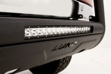 Load image into Gallery viewer, Lund 2020 RAM 2500 Bull Bar w/Light &amp; Wiring - Black - Back View