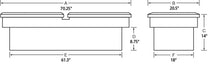 Load image into Gallery viewer, Lund 67-99 Chevy CK Challenger Tool Box - Brite - Side View