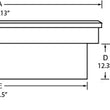 Load image into Gallery viewer, Lund 67-99 Chevy CK Ultima Deep Single Lid Crossover Tool Box - Brite - Detail View