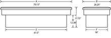 Load image into Gallery viewer, Lund 67-99 Chevy CK Ultima Deep Single Lid Crossover Tool Box - Brite - Detail View