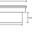 Load image into Gallery viewer, Lund 67-99 Chevy CK Ultima Dual Lid Gull Wing Crossover Tool Box - Black - Detail View