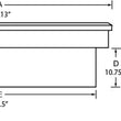 Load image into Gallery viewer, Lund 67-99 Chevy CK Ultima Low Profile Single Lid Crossover Tool Box - Brite