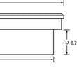 Load image into Gallery viewer, Lund 82-05 Chevy S10 (Long Bed) Ultima Dual Lid Gull Wing Crossover Tool Box - Brite - Side View
