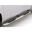 Load image into Gallery viewer, Lund 97-98 Ford F-150 SuperCab (3Dr) 4in. Oval Curved SS Nerf Bars - Polished - Detail View