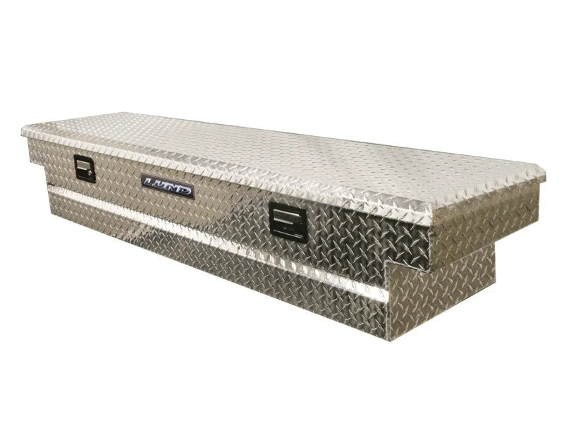 Lund Universal Aluminum Single Lid Cross Bed Box - Brite - Additional View 7
