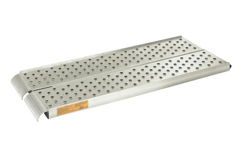 Lund Universal Bi-Fold Ramp - Brite - Side View