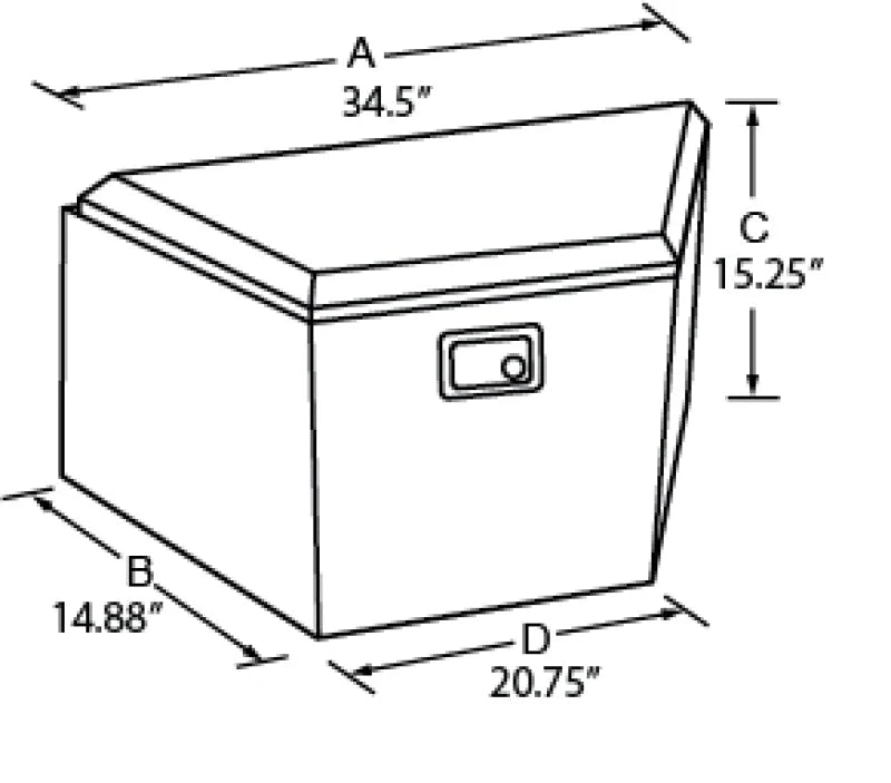 Lund Universal Challenger Specialty Tool Box - Brite - Additional View 5