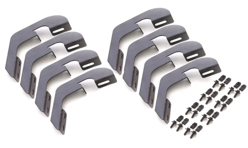 Lund Universal Crossroads 80in. Running Board - Chrome - Installation View