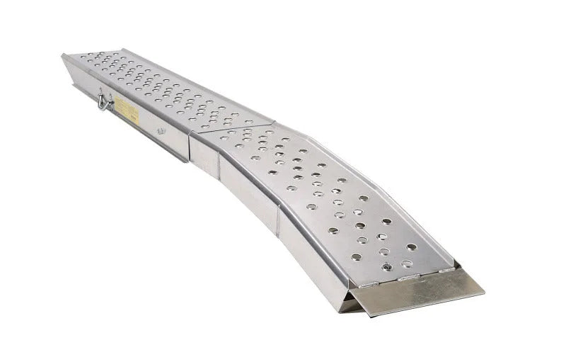 Lund Universal Folding Arched Ramps - Brite - Side View