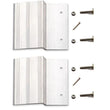 Load image into Gallery viewer, Lund Universal Ramp Kit For 2X8in To 2X10in Planks 9X7.5X2.25in - Silver - Side View