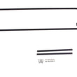 Load image into Gallery viewer, Lund Universal Sidebar Attachment 20x60 Nonfolding Steel Carrier - Black - Side View