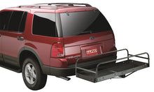 Load image into Gallery viewer, Lund Universal Sidebar Attachment 20x60 Nonfolding Steel Carrier - Black - Detail View