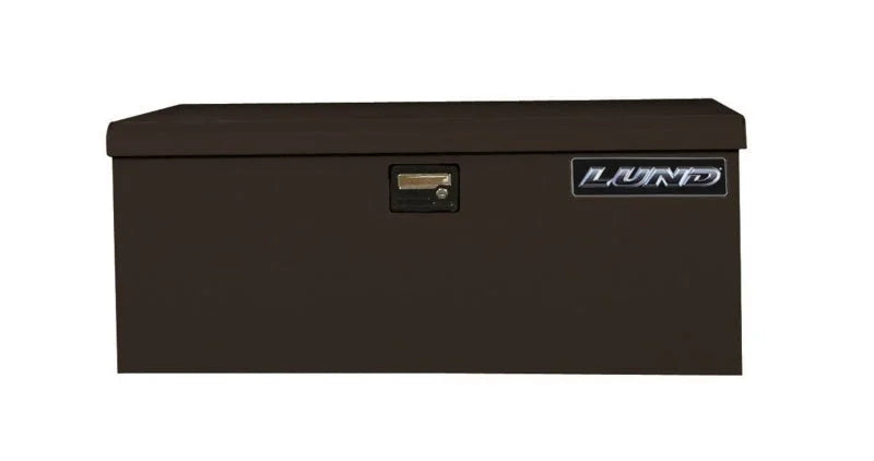 Lund Universal Steel Job Site Box/Chest - Black - Side View