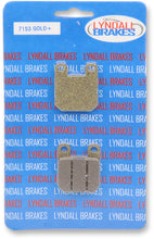 Load image into Gallery viewer, Lyndall Racing Brakes Brake Pads - Gold+ PM 4 Piston 7182-GPLUS - Installation View