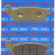 Load image into Gallery viewer, Lyndall Racing Brakes Brake Pads - Rear - Victory 7176-GPLUS - Side View