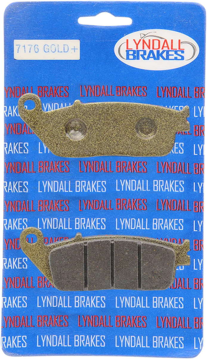 Lyndall Racing Brakes Brake Pads - Rear - Victory 7176-GPLUS - Side View