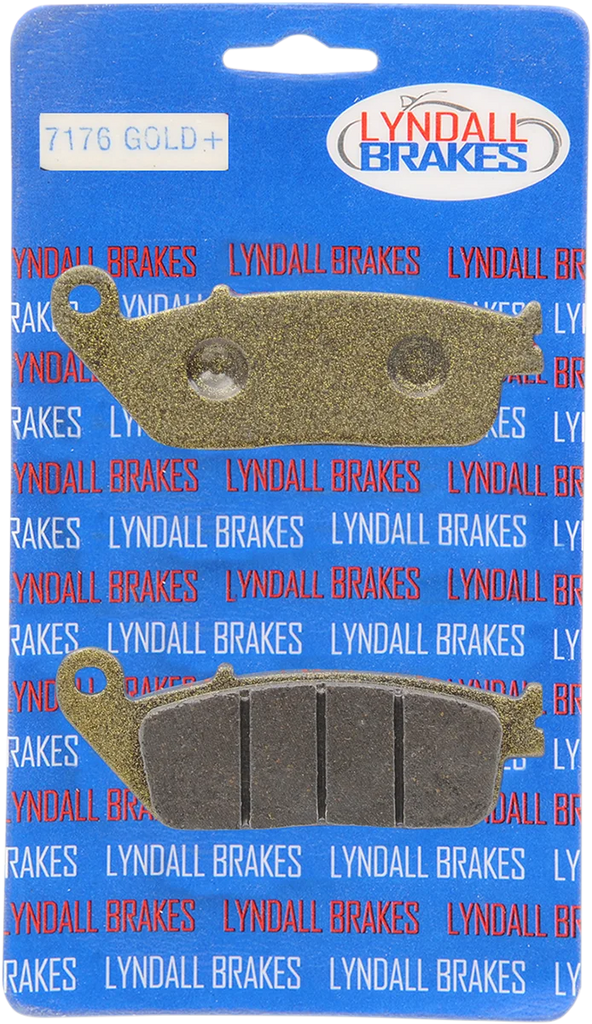Lyndall Racing Brakes Brake Pads - Rear - Victory 7176-GPLUS - Side View