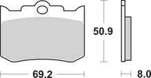 Load image into Gallery viewer, Lyndall Racing Brakes Brake Pads - Rear - Victory 7176-GPLUS - Additional View 5